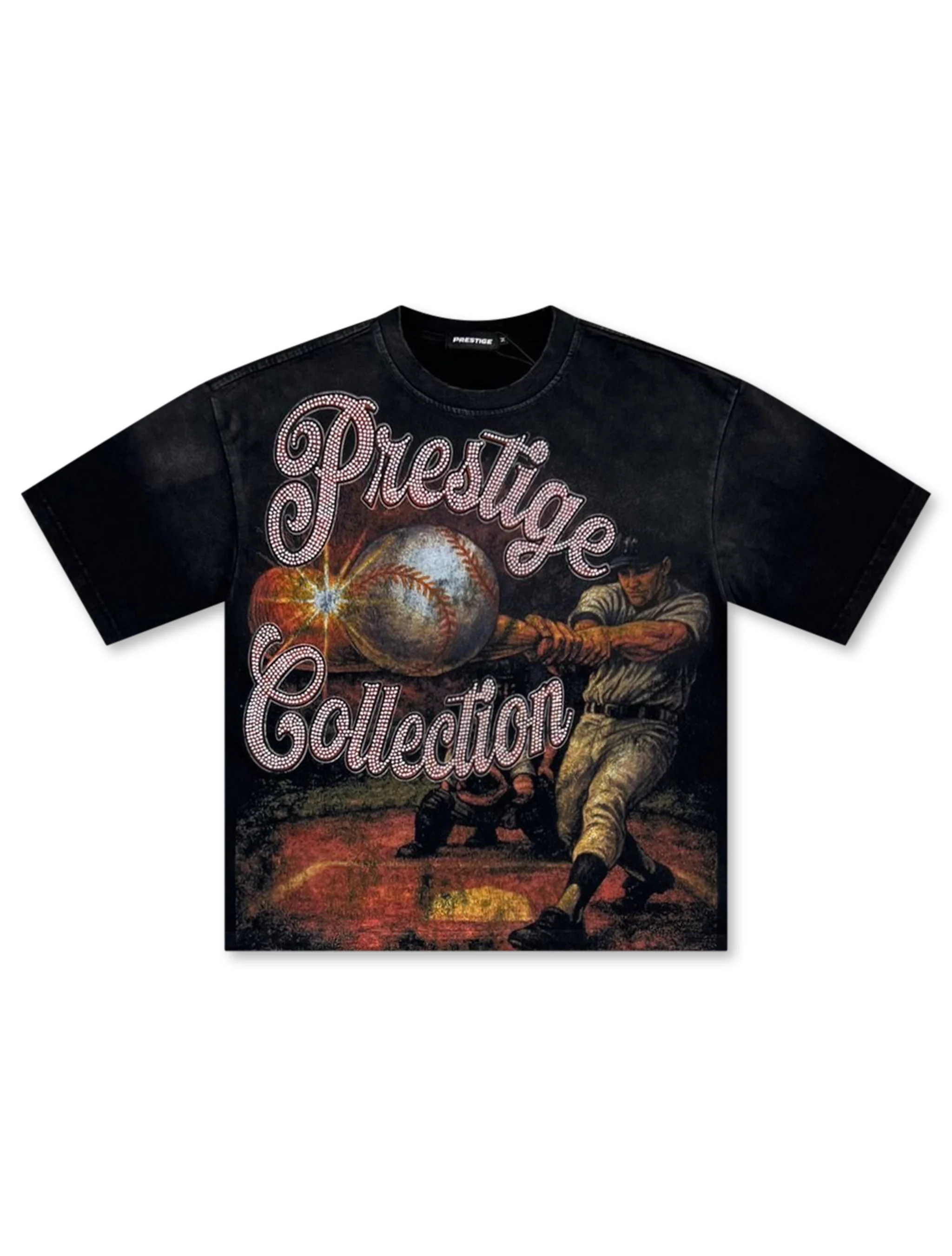 Crafted Prestige Home Run Tee - Black Luxury