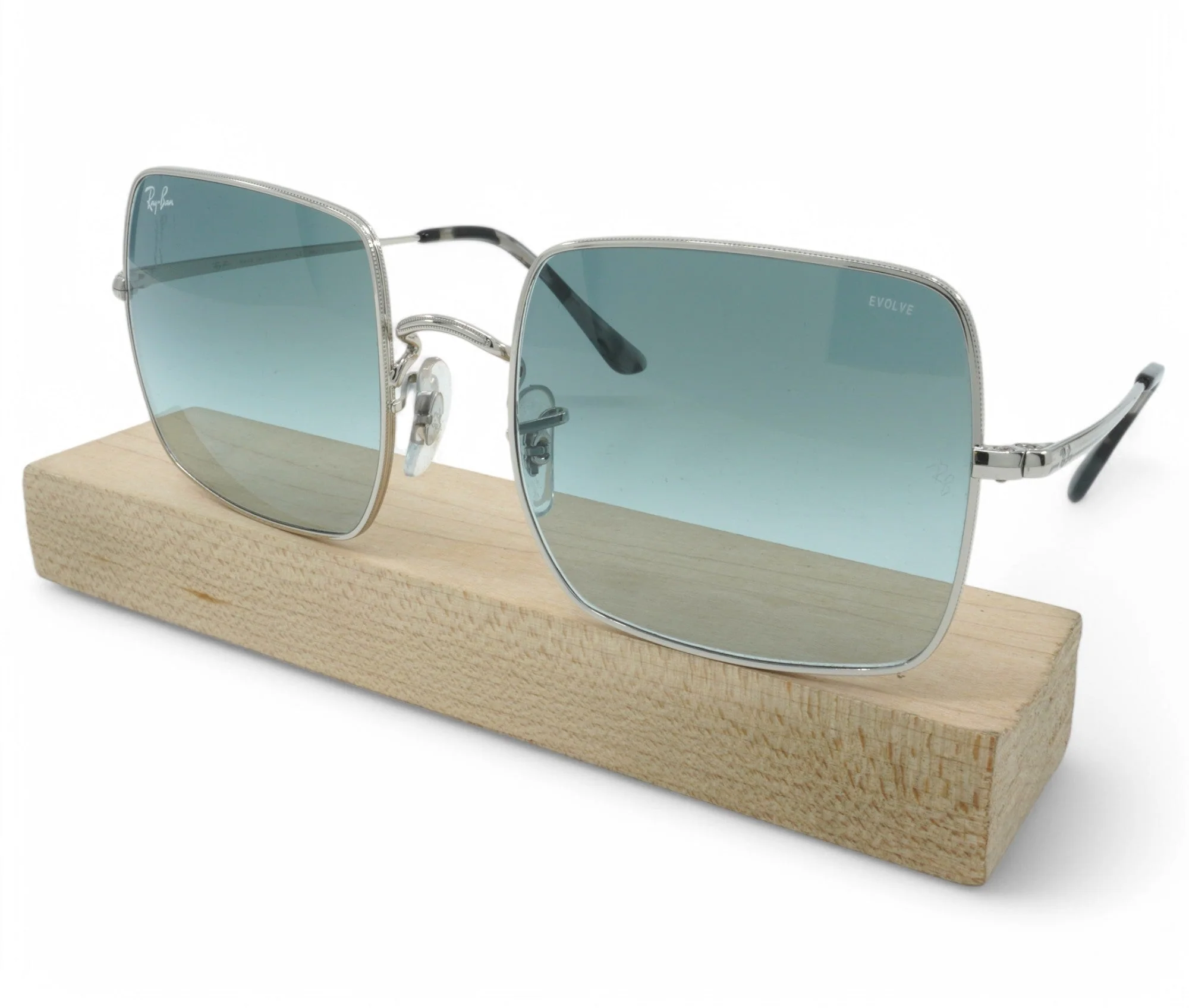 Fine Crafted Ray-Ban Square 1971 Washed Evolve Sunglasses Flexible