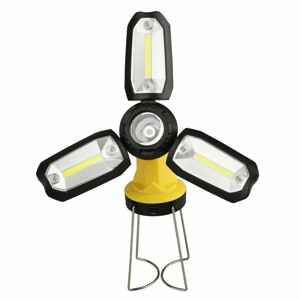 Fine Crafted Powerful LED Rechargeable Solar Outdoor Camping Lantern Light