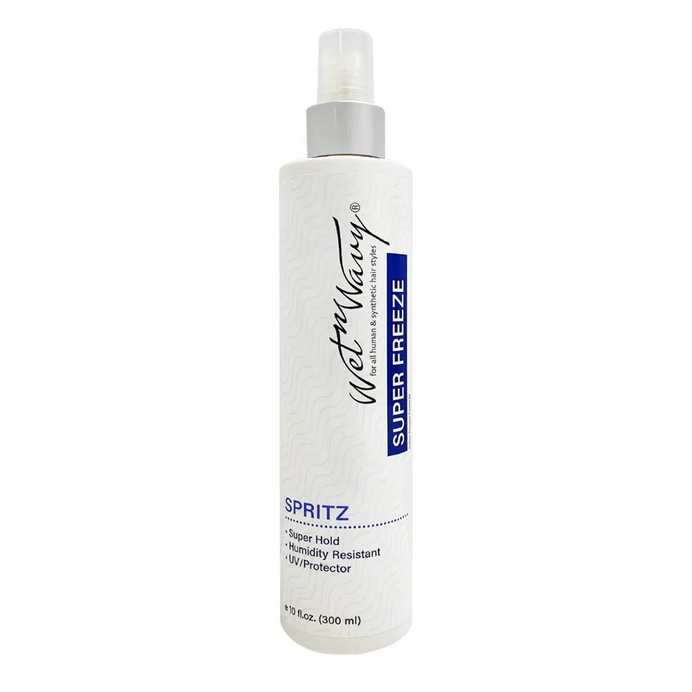 Traditional Wet N Wavy Super z Spritz for Natural Hair Weaves 10 Oz Verified