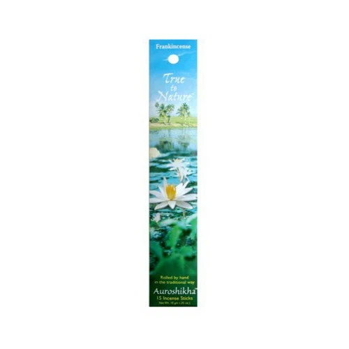 Effective Auroshikha True To Nature Incense Sticks Frankincense Essence 10 Gm Clean