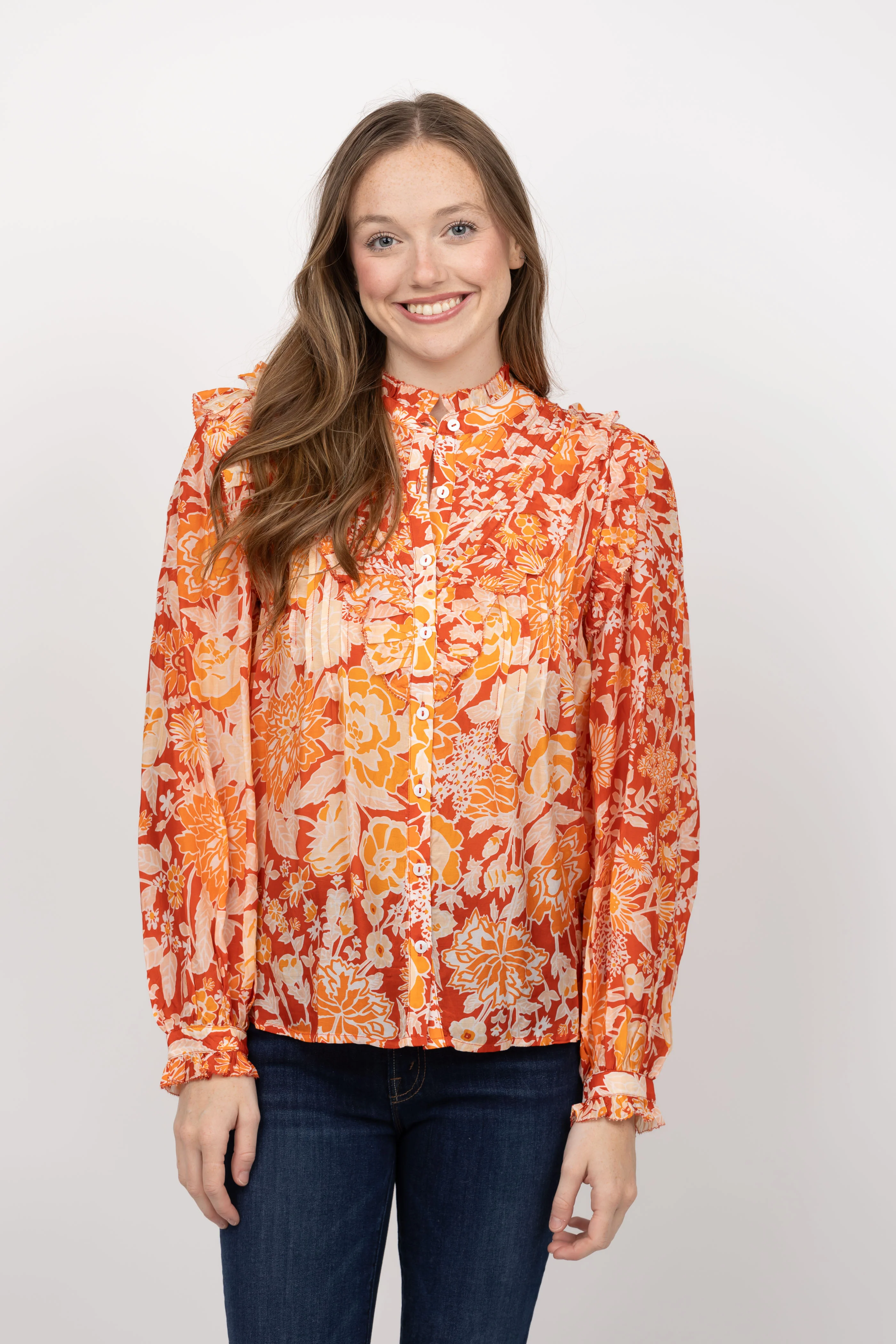 High-Grade Love The Label Arlo Top in Light my Fire Next-Generation
