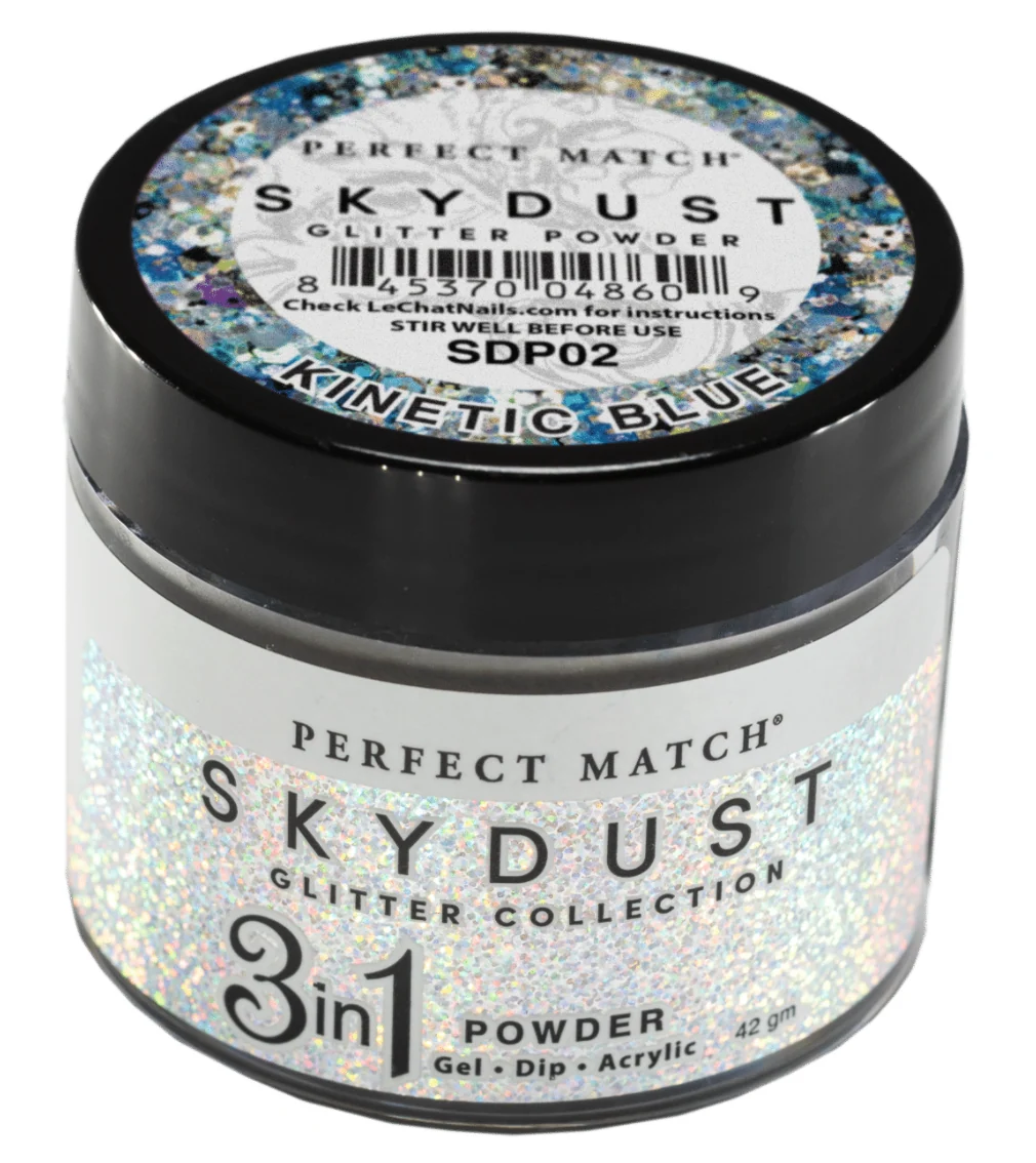 Superior Kinetic Blue - Sky Dust 3 in 1 Powder SDP02 Pure