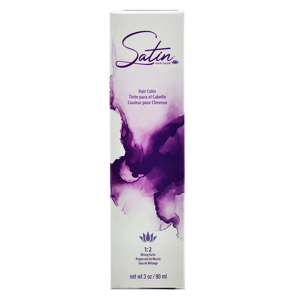 Easy-to-Use Satin Ultra Vivid Dye Hair Color 5R Light Brown Auburn Shade 3Oz 90ml Environmentally Friendly
