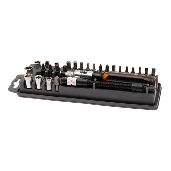 High-Quality 33 pc Ratcheting Handle Screwdriver Socket Tool Set Reusable