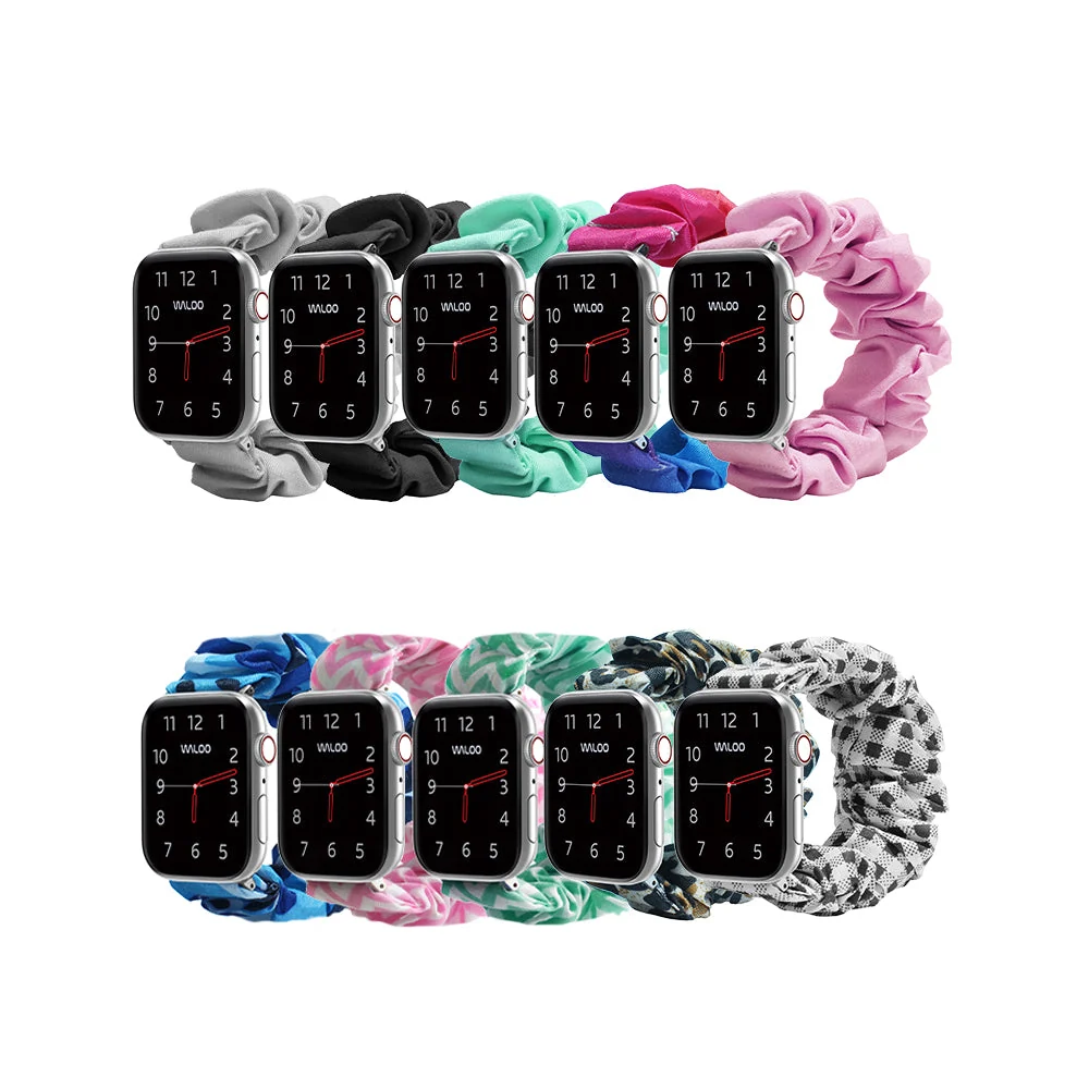 Enhanced Waloo Scrunchie Band For Apple Watch Superior