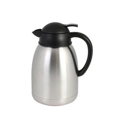 Unique 64 oz Ounce Stainless Steel Coffee Hot Drink Server Pot Restaurant Carafe High-Quality