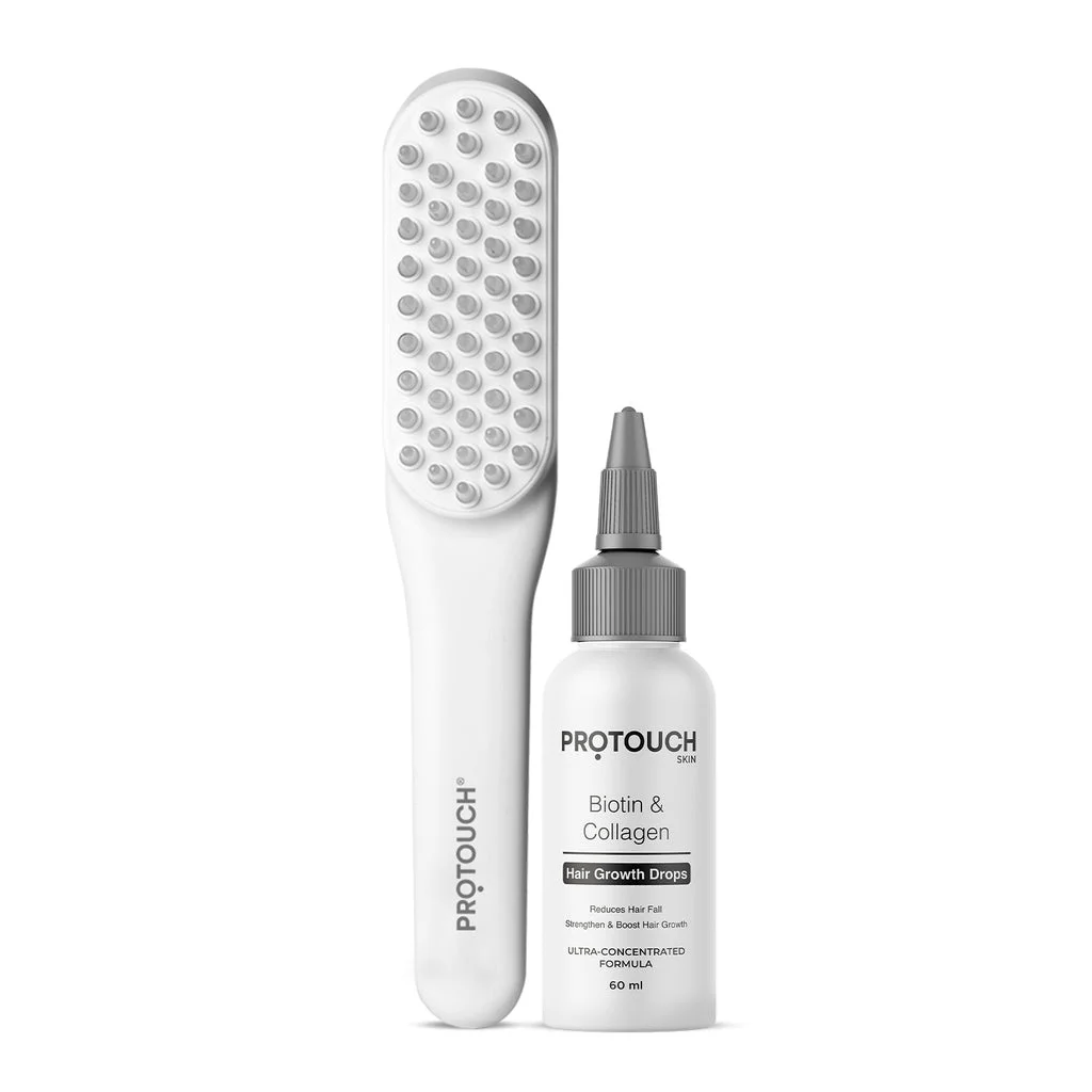 Trusted Complete Hair Growth Combo LED Comb Hair Growth Drops Crafted