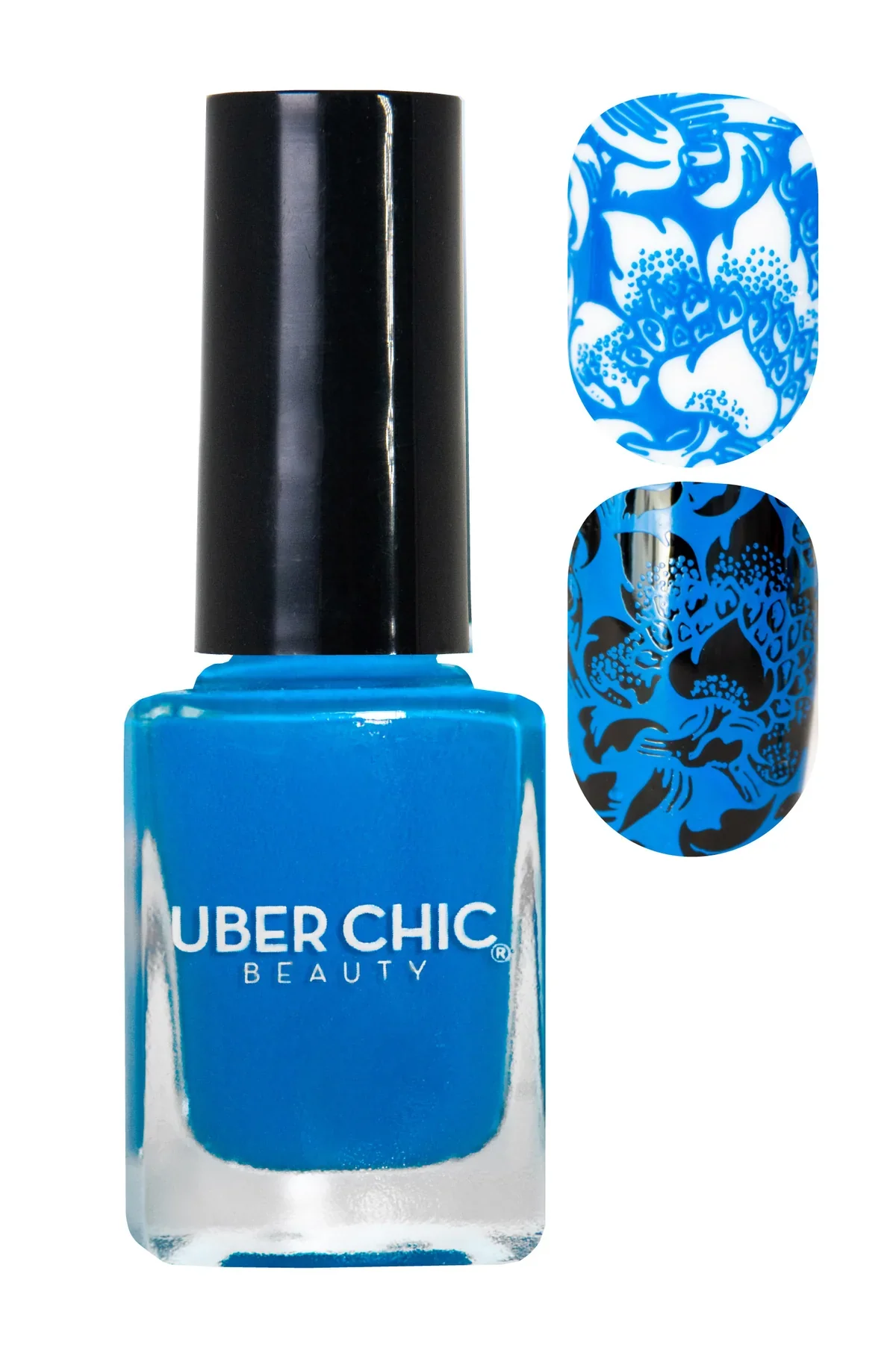 Verified Blue My Mind - Stamping Polish - Uber Chic 12ml Detailed