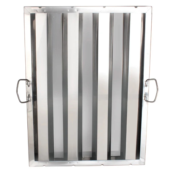 Clean Stainless Steel Hood Filters 16 x 25 Contemporary