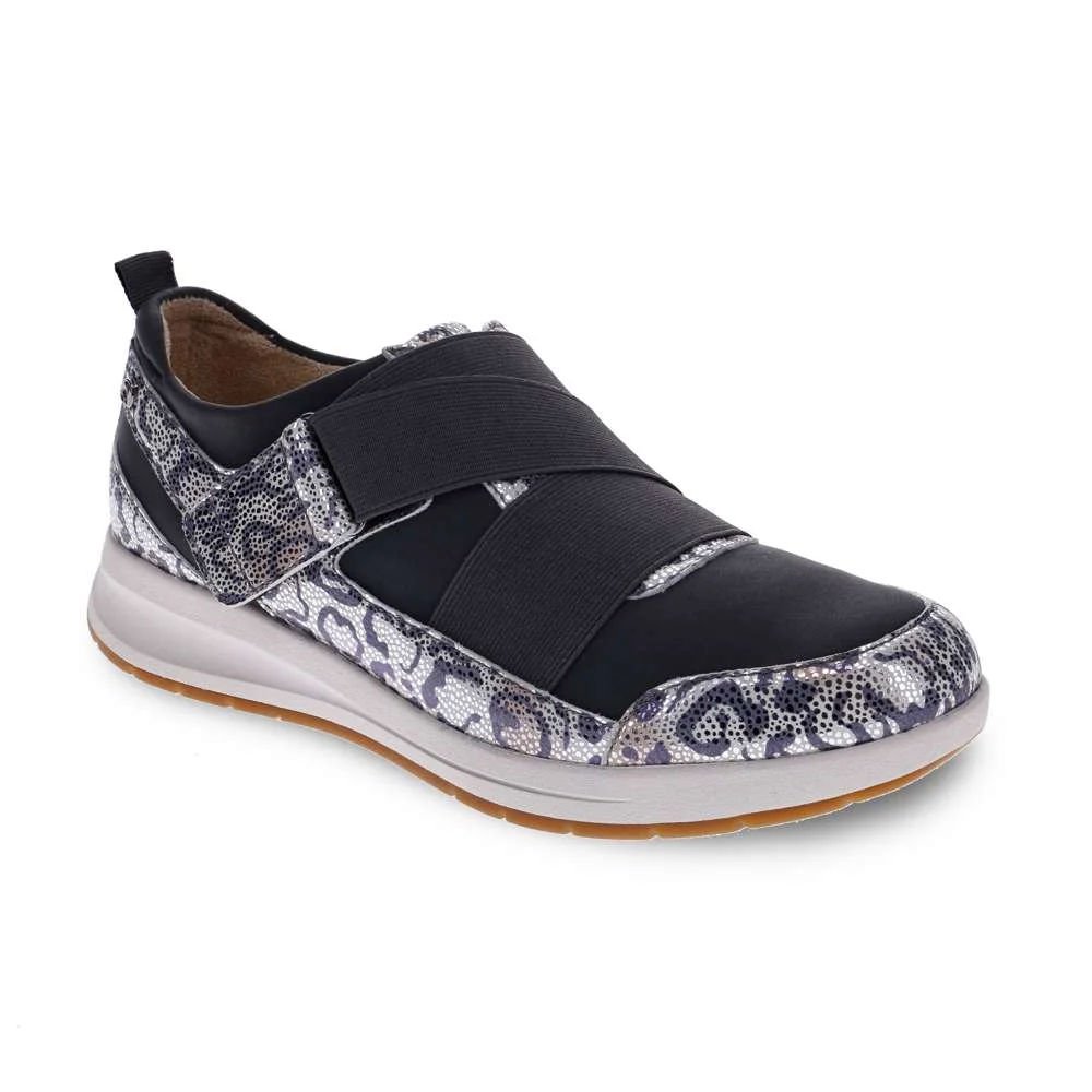 Superior Virginia Adjustable Casual Sneaker - Silver Safari Easy-to-Use