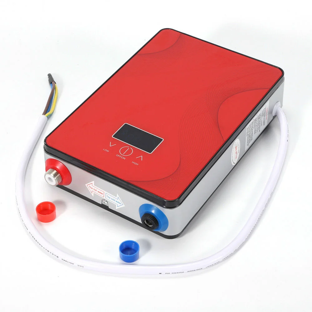Responsible Powerful Electric Tankless On Demand Instant Hot Water Heater 6500W Prestigious