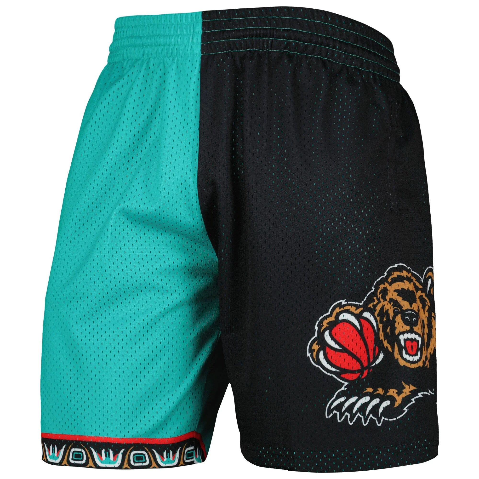 Smart Mitchell Ness NBA Split Swingman Shorts Vancouver Grizzlies 1998 Luxury