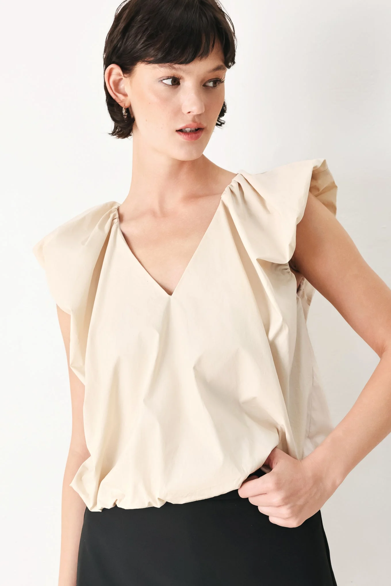 Elite Moonlight Social Woven Top Top-Quality