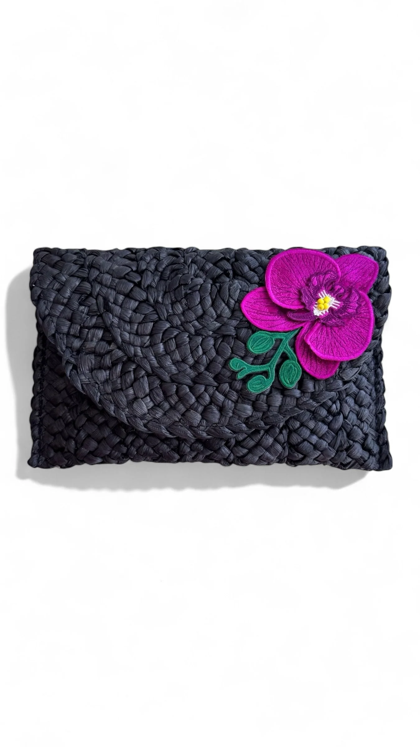Environmentally Friendly Karla Straw Clutch Organic