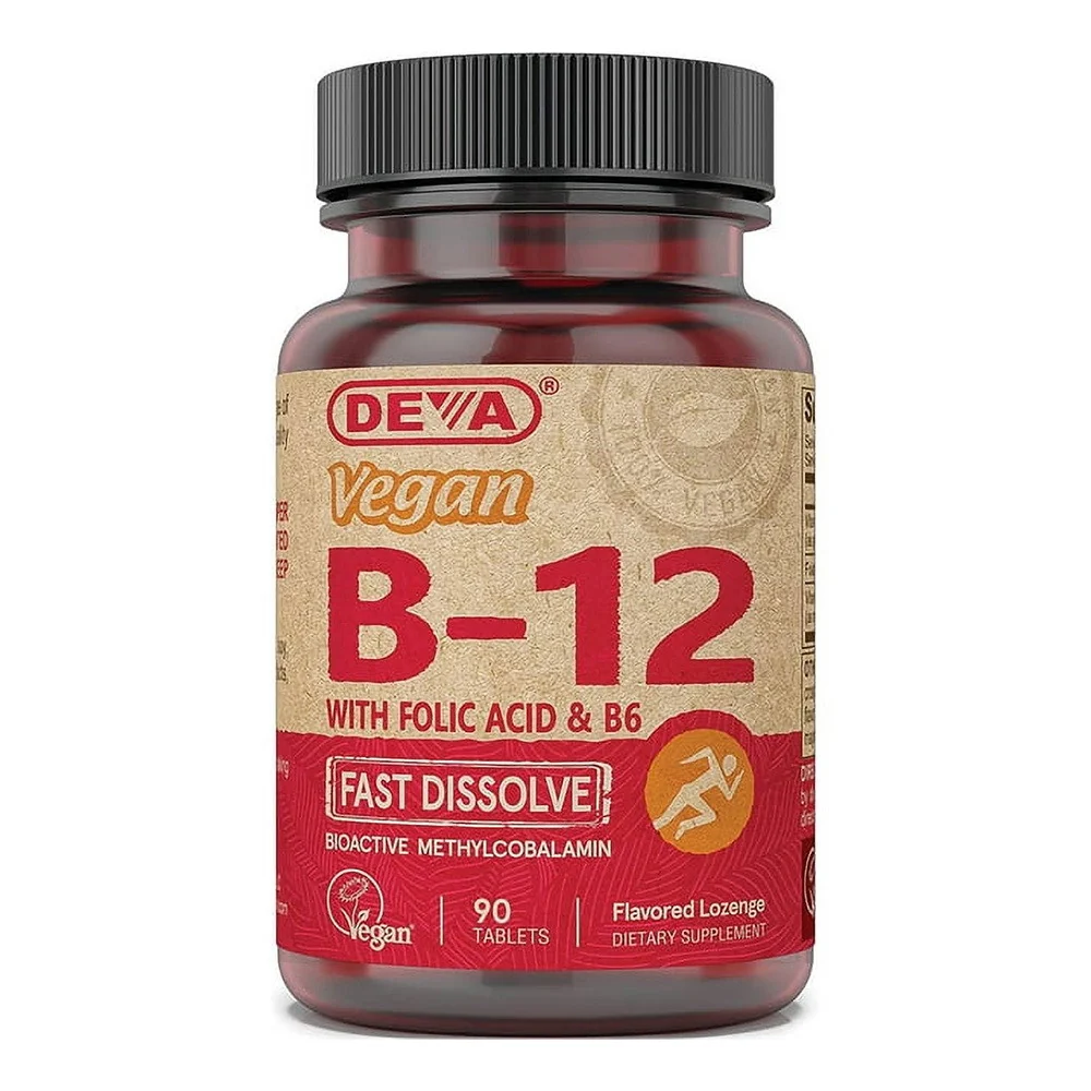 Modern Deva Nutrition Vegan B12 With Folic Acid B6 Sublingual Tablets 90 Ea Official