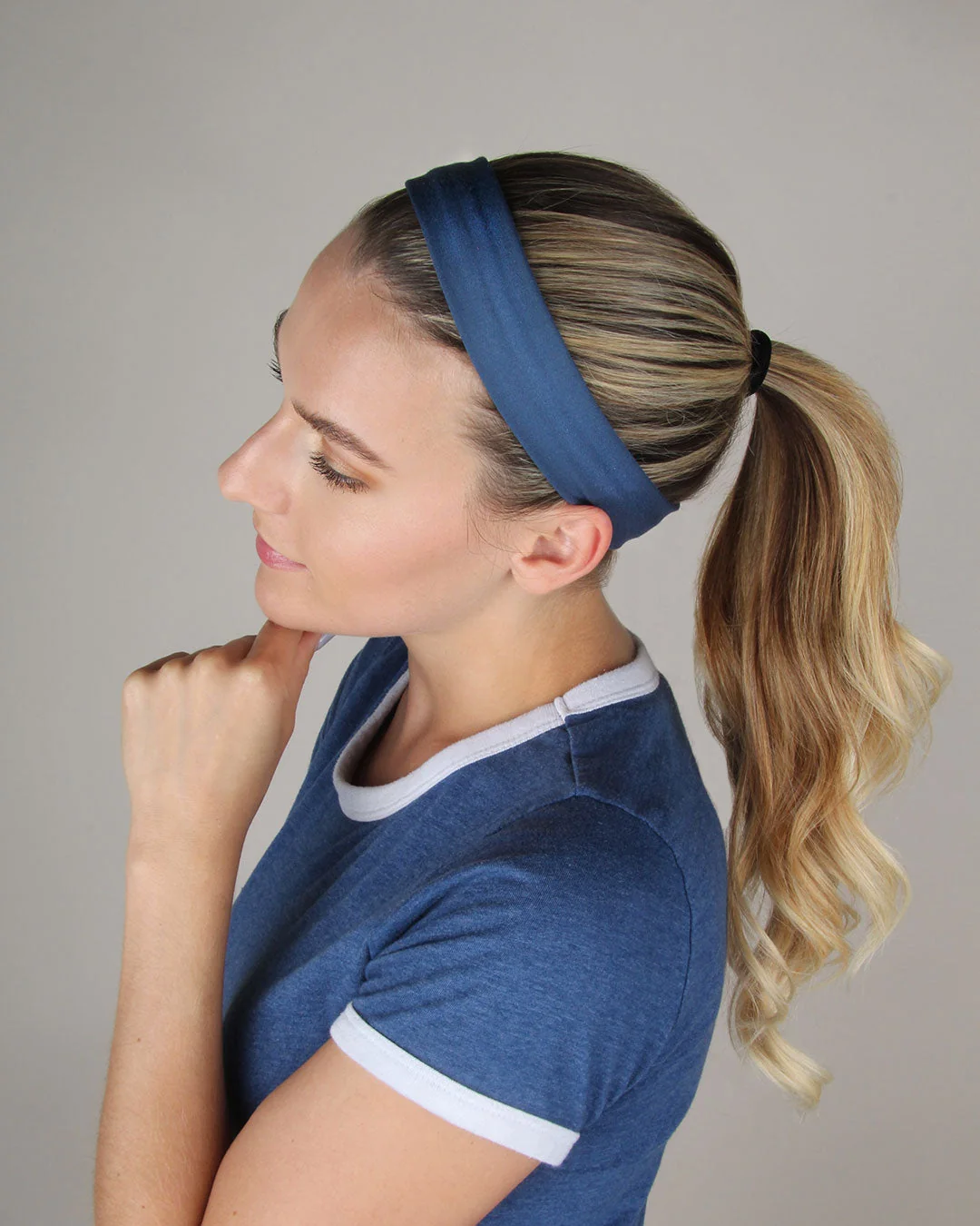 Smart Solid Aspire Athletic Headband Casual