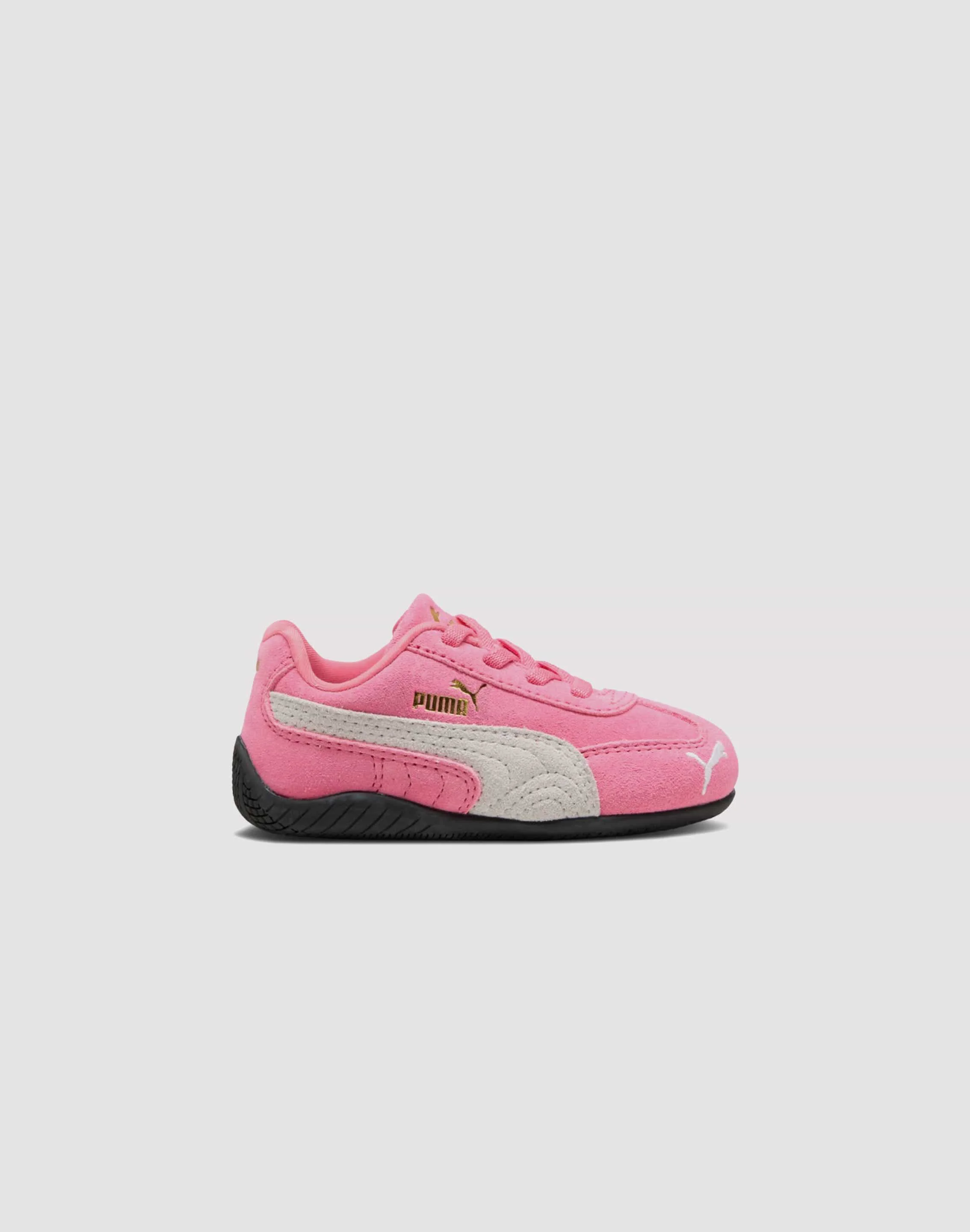 Verified PUMA Speedcat OG Toddlers' TD Easy-On Sneakers — Pink Suede Clean