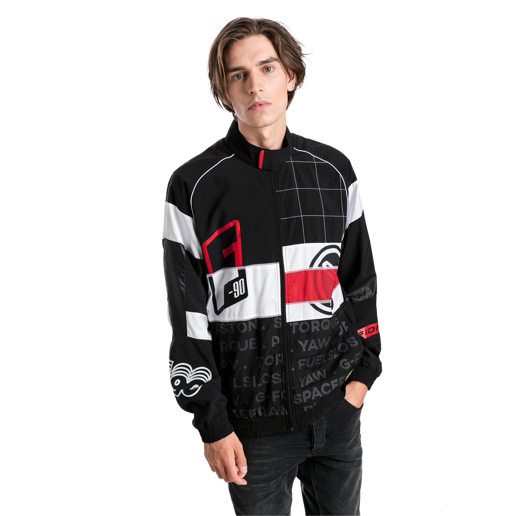 Healthy Puma Men's Scuderia Ferrari Sf Street Woven Jacket Jackets Original