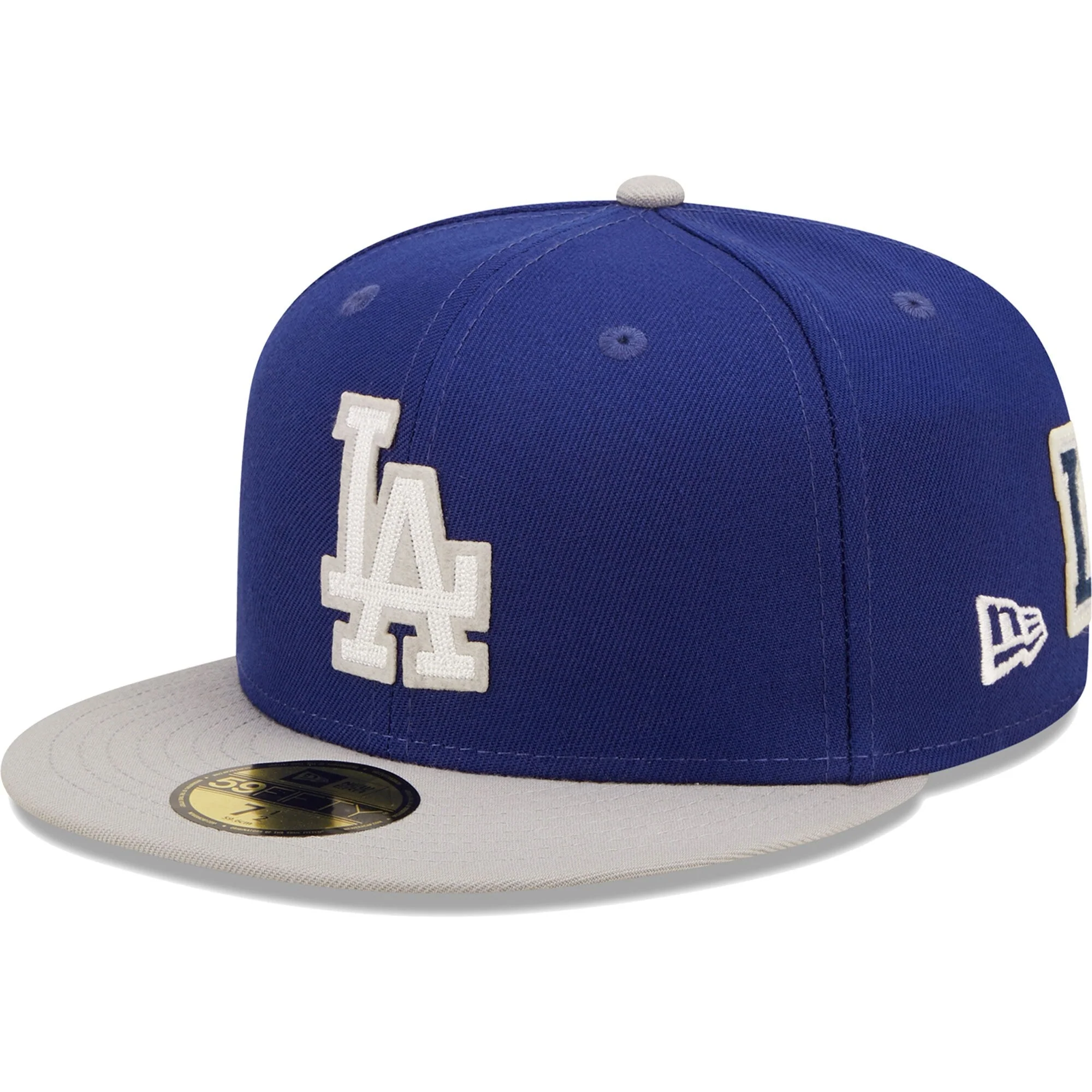 Practical New Era Men's MLB 5950 Letterman Fitted Dodgers Authentic