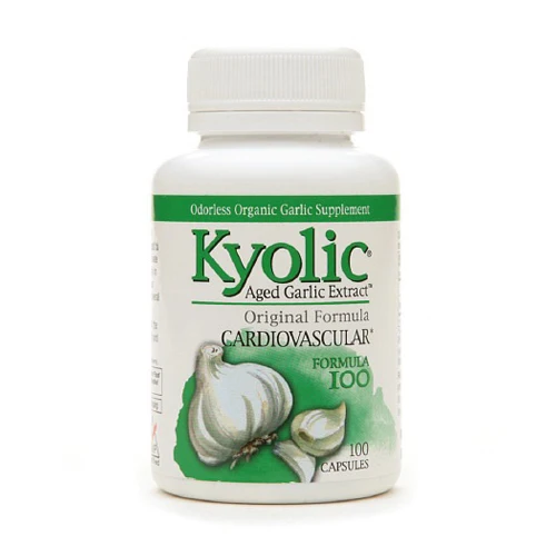Breathable Kyolic Formula 100 Aged Garlic Extract Capsules - 100 Ea Solid
