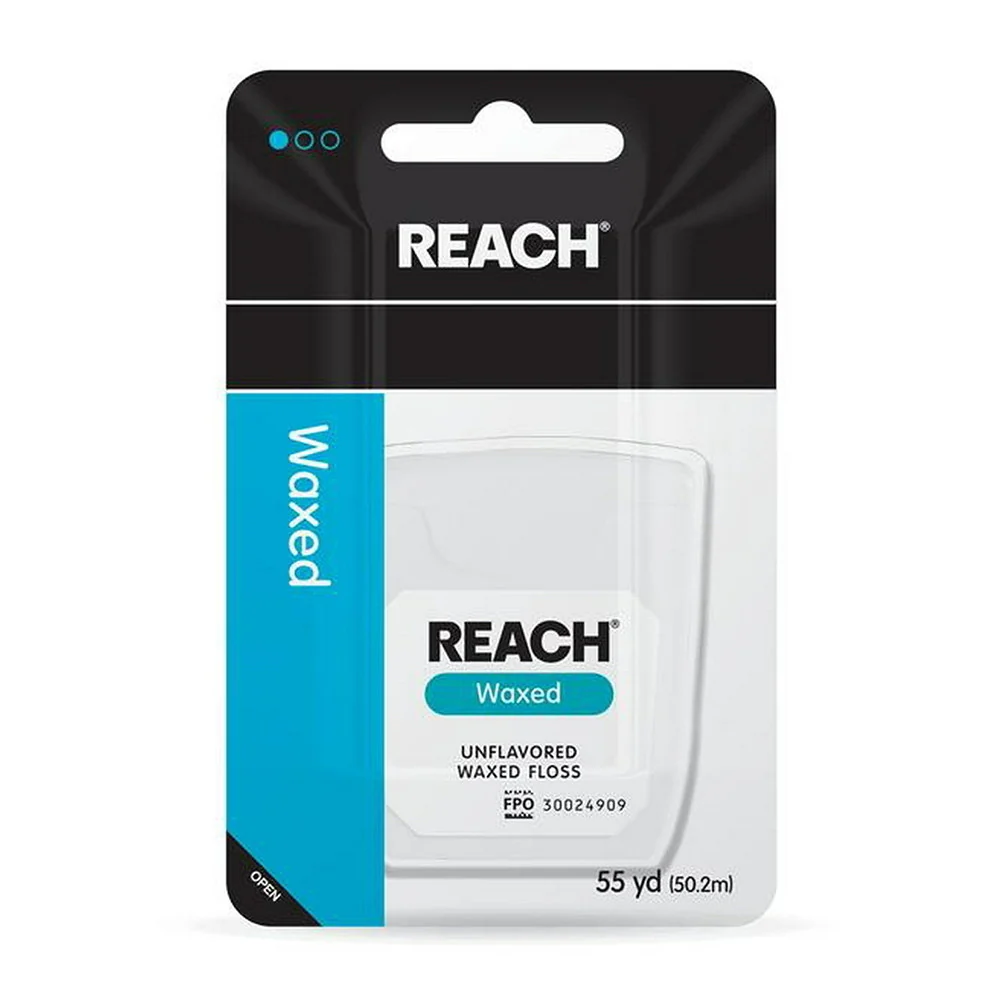 Enhanced Reach Waxed Dental Floss Unflavored 1 Ea Convenient