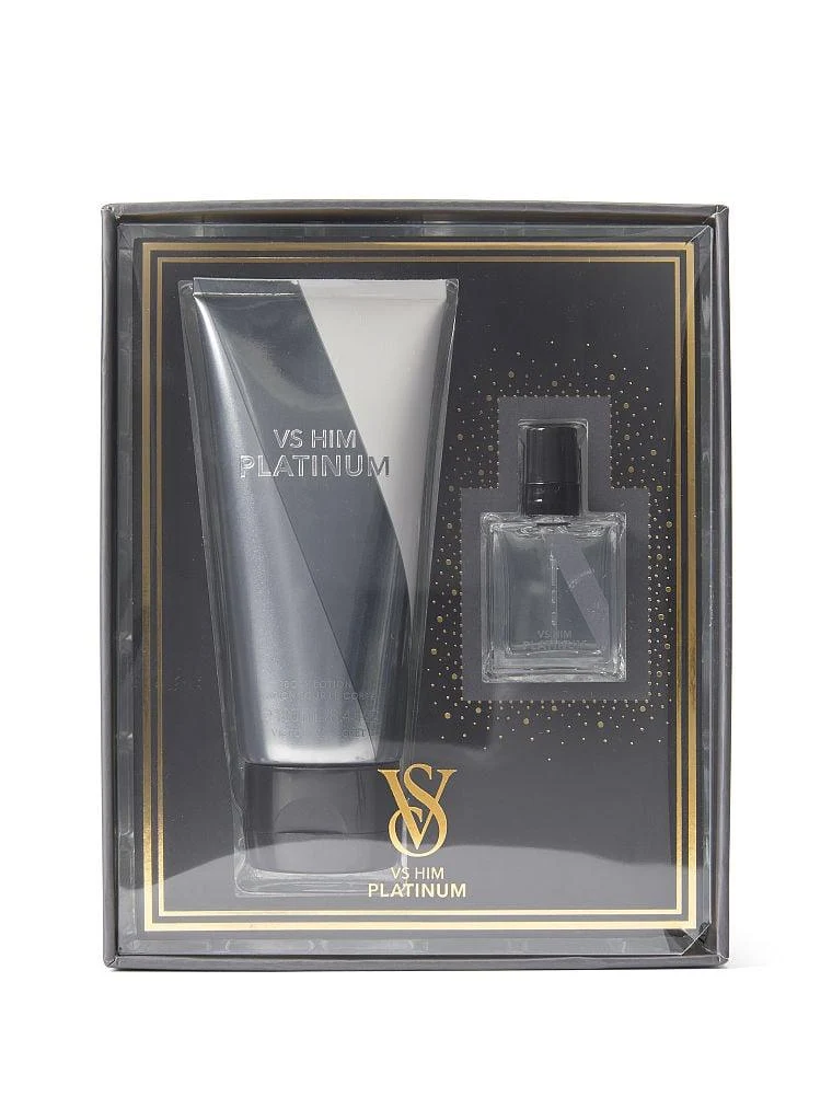 Detailed Victoria Secret Fine Fragrance him platinium Clean