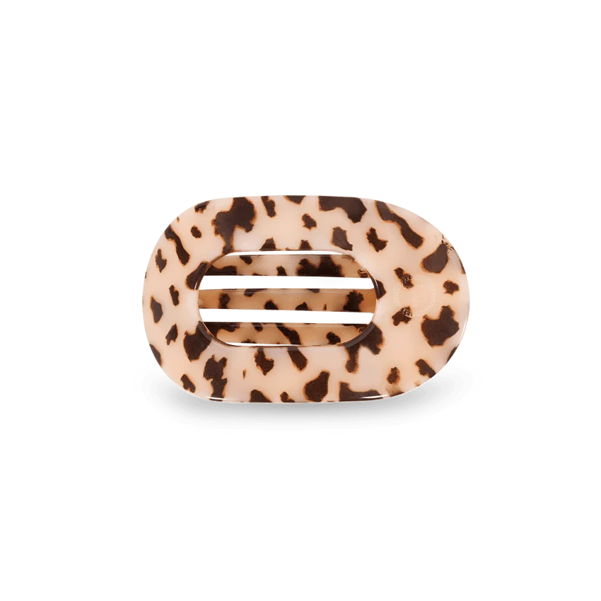 Unique Teleties Small Flat Clip in Blonde Tortoise Quality