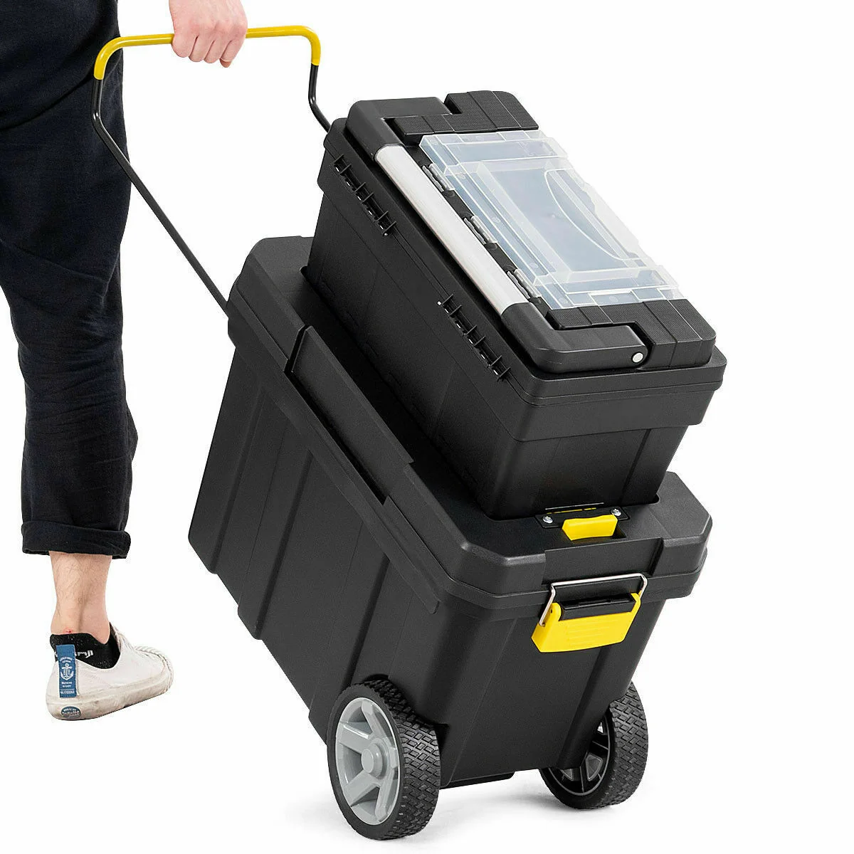 Clean Portable Rolling Tool Chest Box With Wheels Trusted