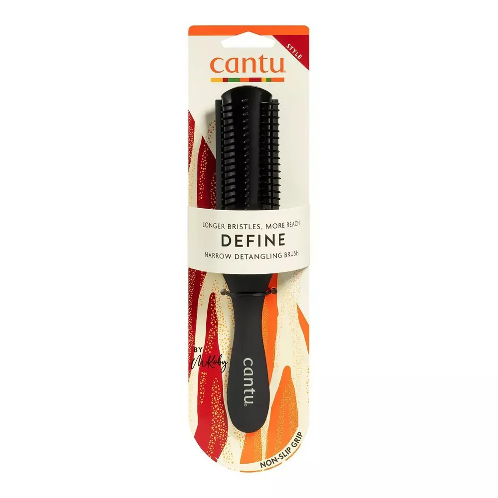 Professional Cantu Narrow Brush for Detangling and Smooth Hair 1Ea Excellent