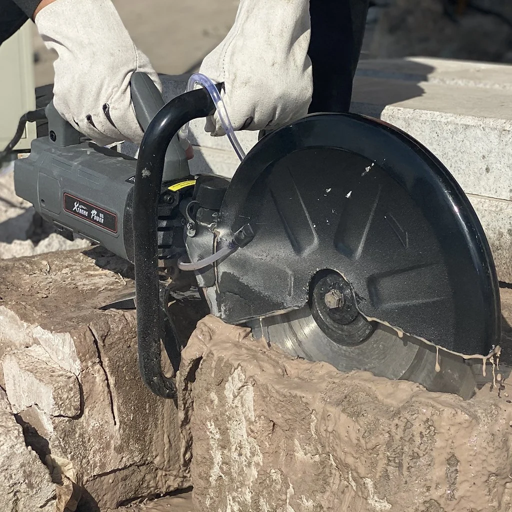 Durable 14 Inch Hand-Held Electric Diamond Block Concrete Circular Saw High-Performance