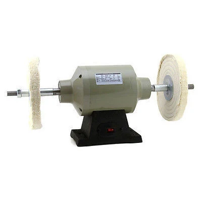 Advanced 6 Electric Long Shaft Benchtop Mounted Table Buffer Buffing Machine Polisher Practical