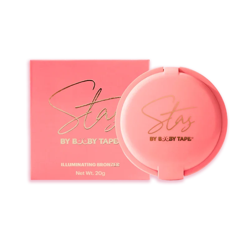 Convenient BOOBY TAPE ILLUMINATING BRONZER LATTE Fine Crafted
