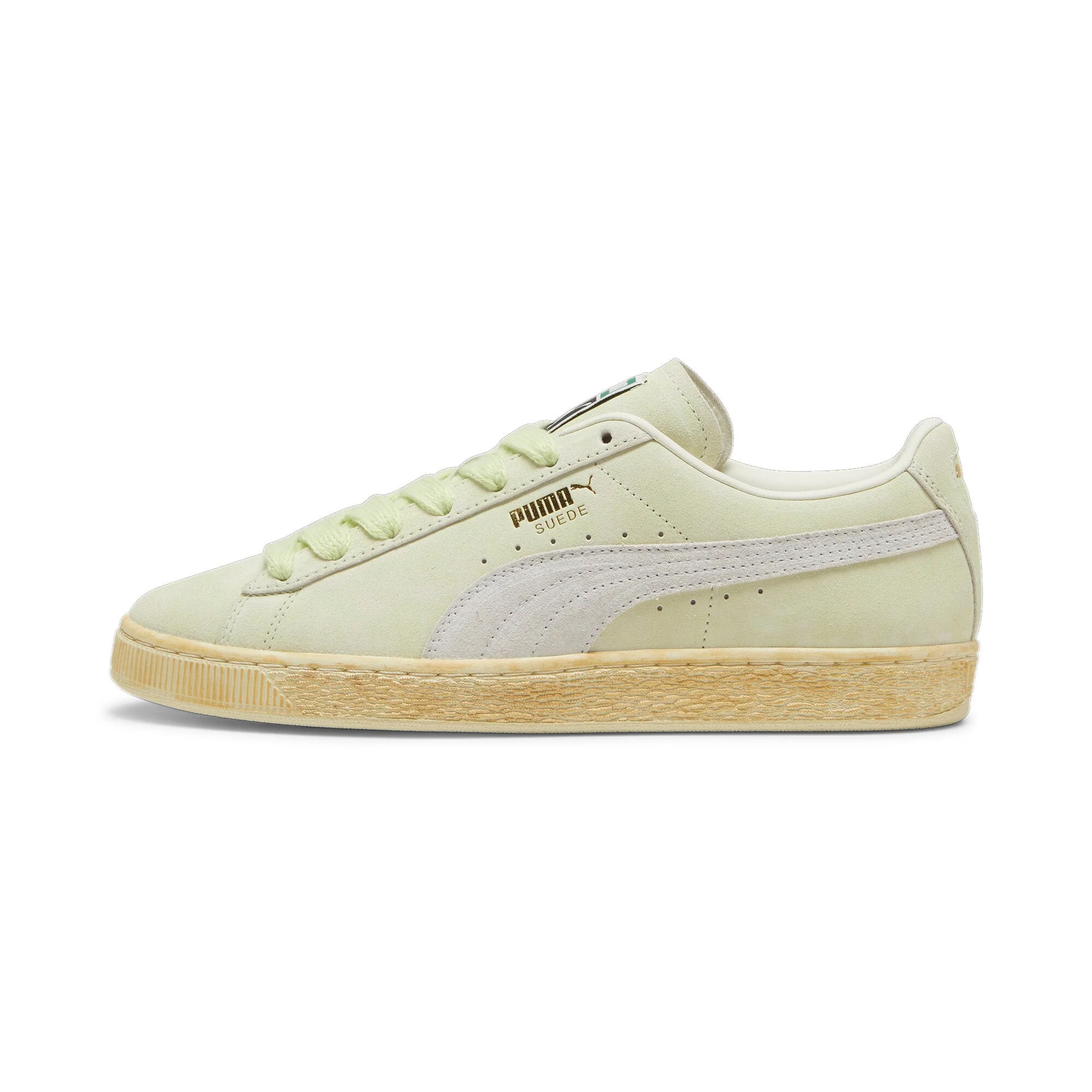Trendy Puma Men's Suede Faded Sneakers Smooth