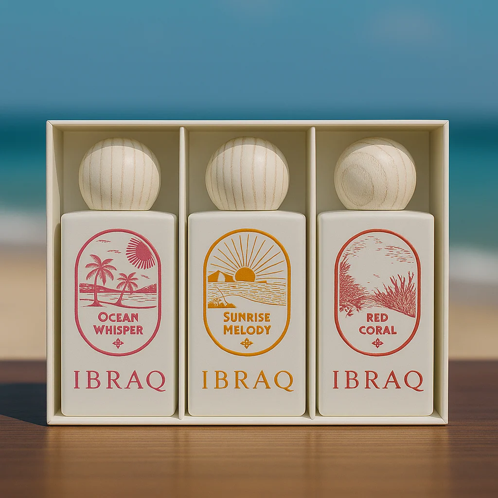 Clean IBRAQ IBRAHIM AL QURASHI SUMMER OCEAN MINI COLLECTION Excellent
