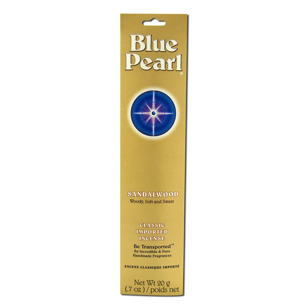 Enhanced Blue Pearl Classic Imported Sandalwood Incense 20 Gm Fine