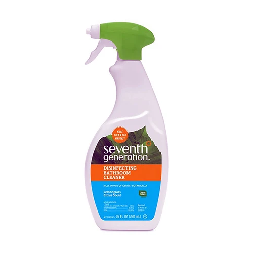 Convenient Seventh Generation Disinfecting Bathroom Cleaner Lemongrass And Thyme - 26 Oz Carefully Designed