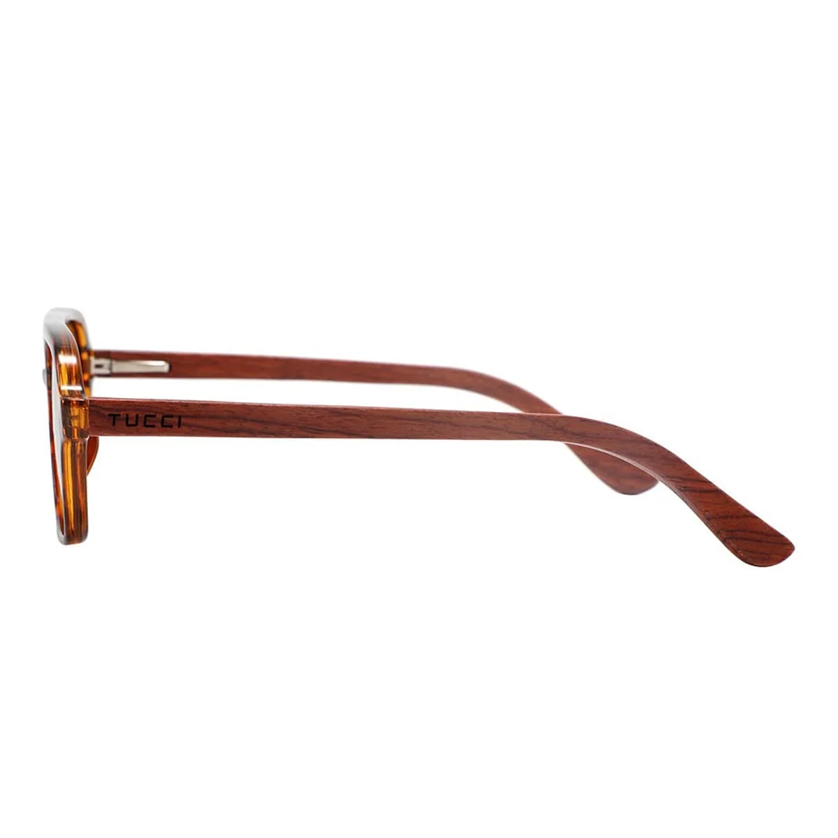 Durable TUCCI Italy Dark Polarized UV400 Sunglasses Tortoise Frame Fashion Style Trendy