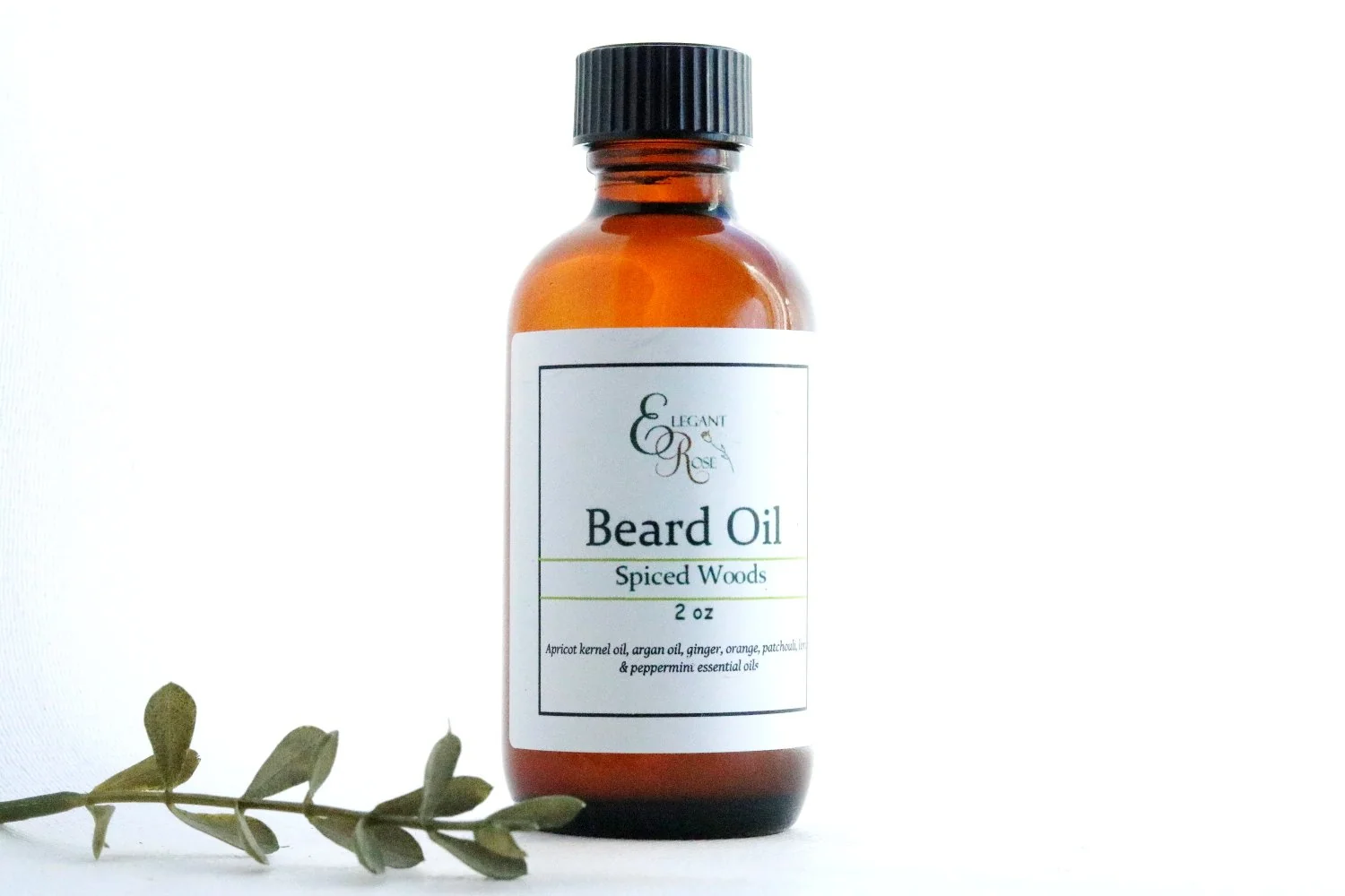 Quality Bottle of Natural Beard Oil Enhanced