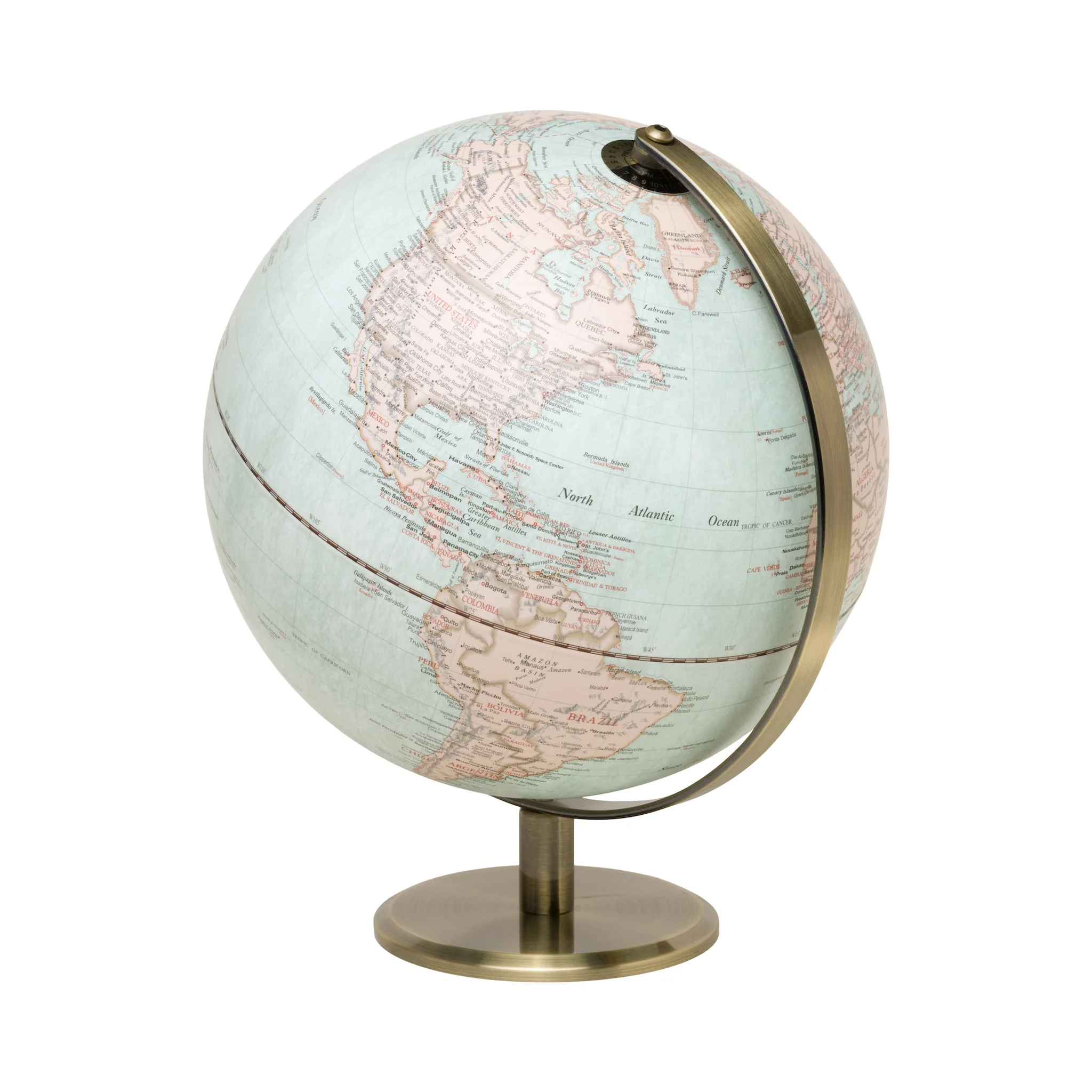 Unique 10 Vintage World Globe Light Detailed