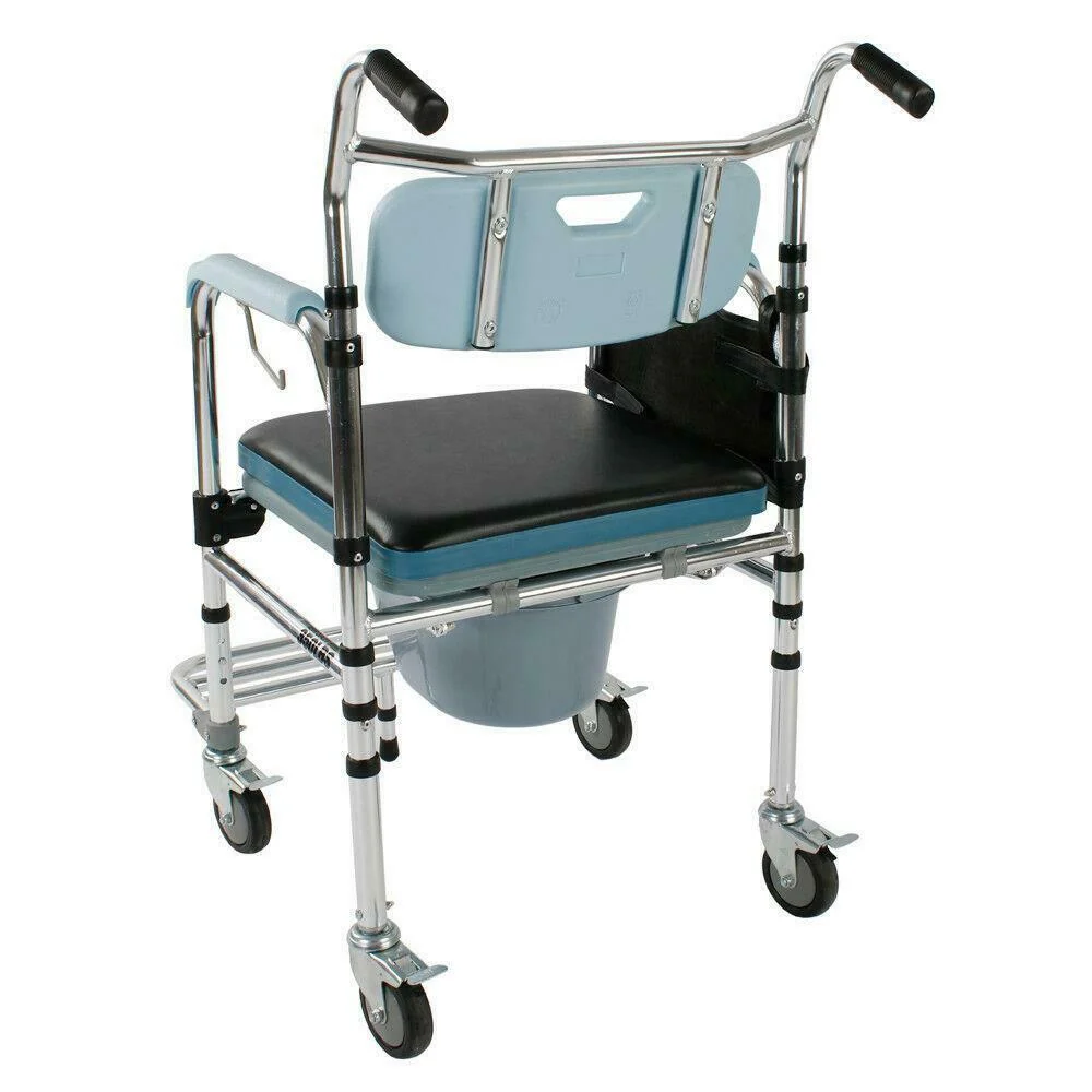 Trendy Heavy Duty Rolling Shower Elderly Bath Wheel Chair Practical