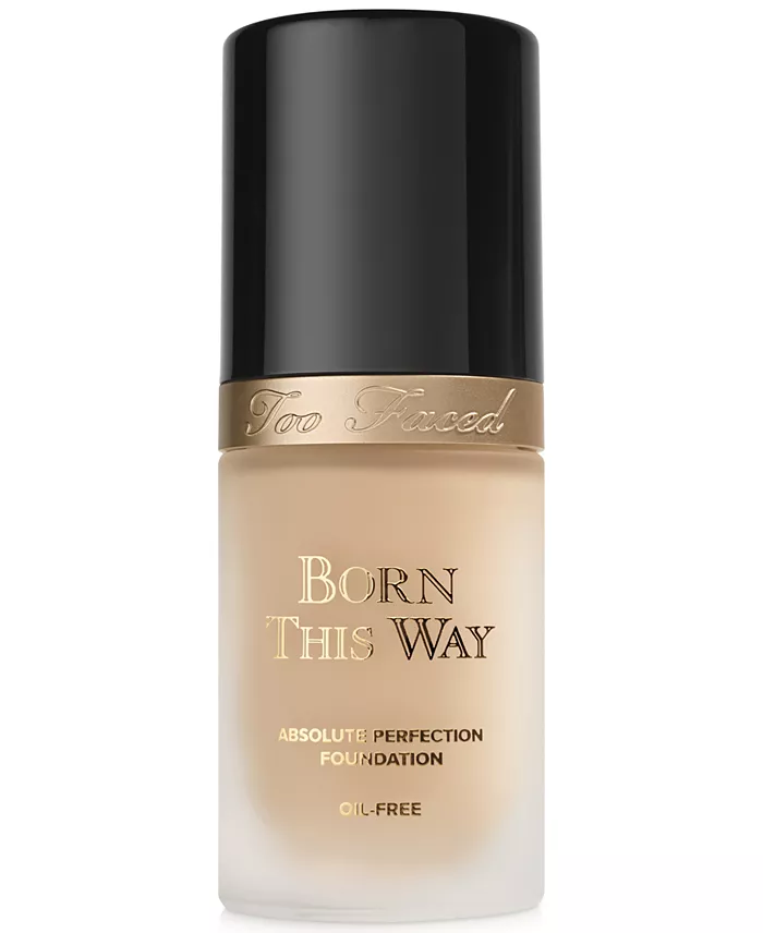 Consistent TOO FACED BORN THIS WAY COVERAGE NATURAL FINISH FOUNDATION SEASHELL Fine