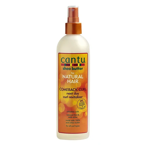 Versatile Cantu Shea Butter Comeback Next Day Curl Hair Revitalizer 12 Oz Pure