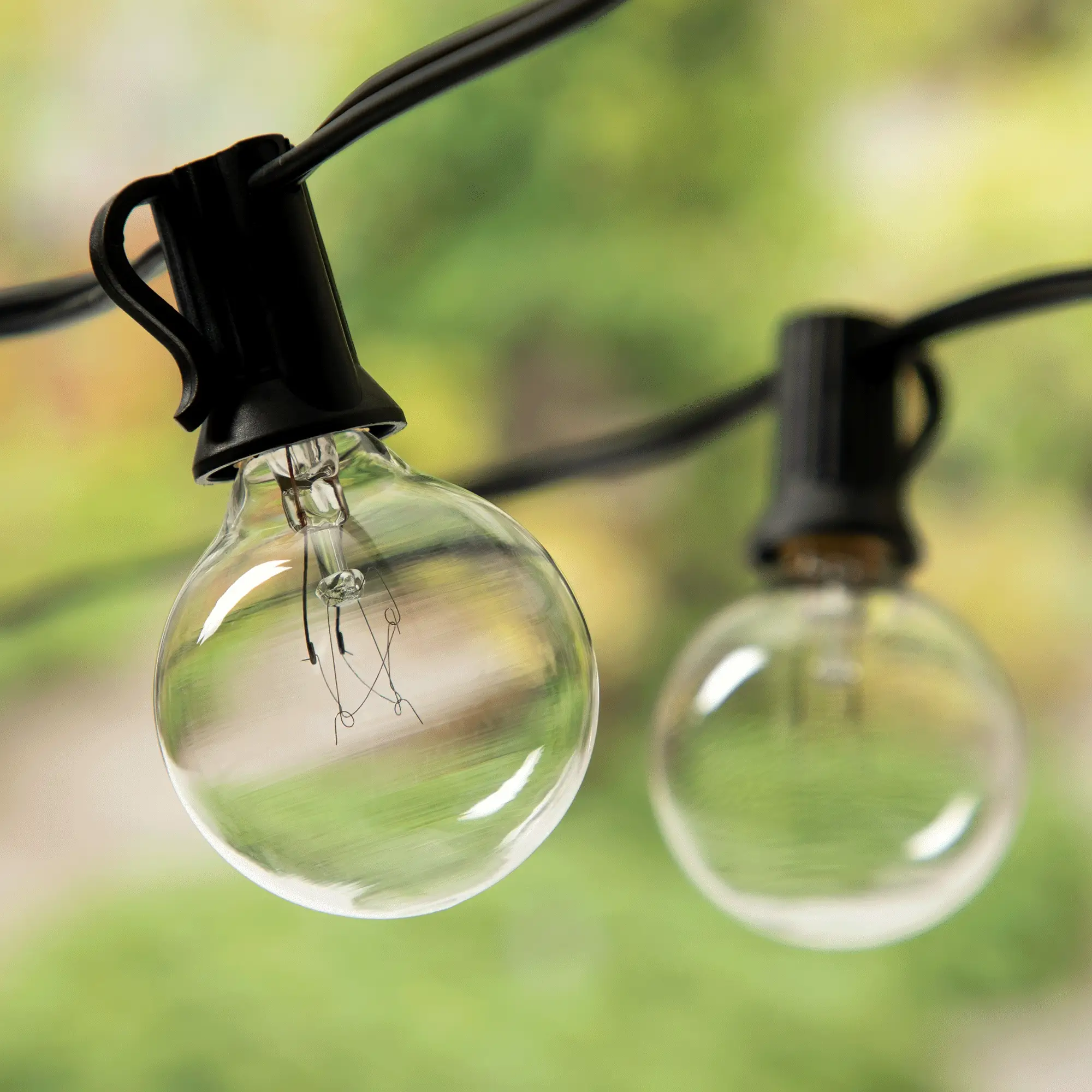 Clean Incandescent Globe String Lights Enhanced