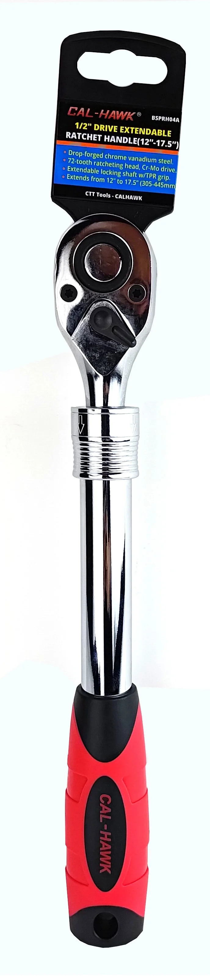 Comfortable Heavy Duty 1 2 Extendable Socket Ratchet Handle w Cushion Grip Sophisticated