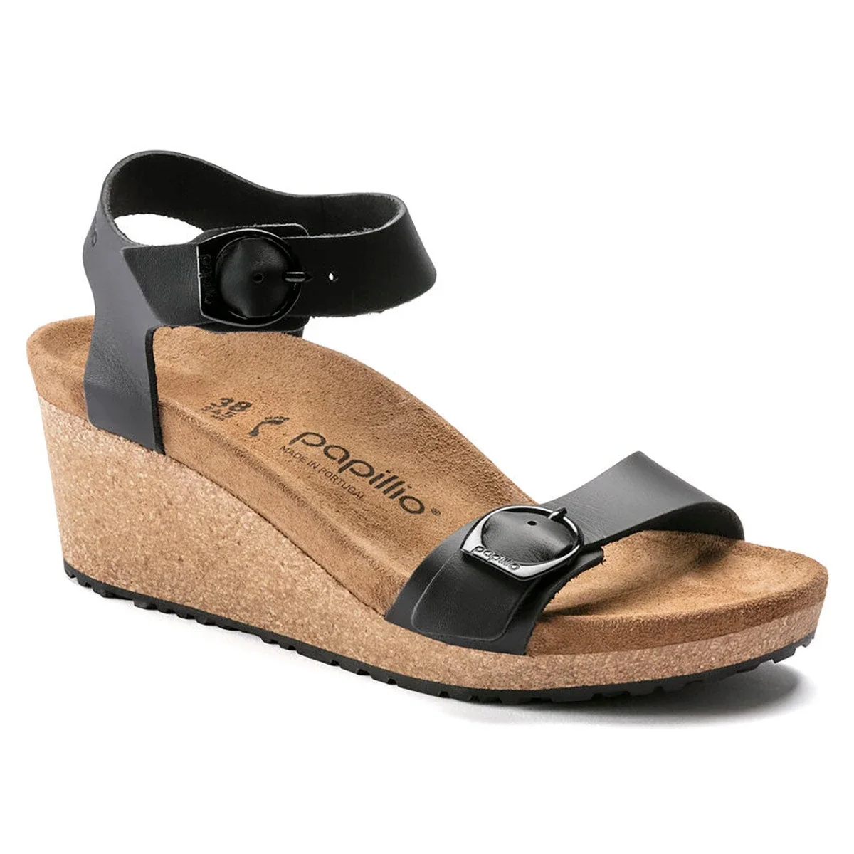 Next-Generation Birkenstock Women's Papillio Soley Natural Leather Sandals Powerful