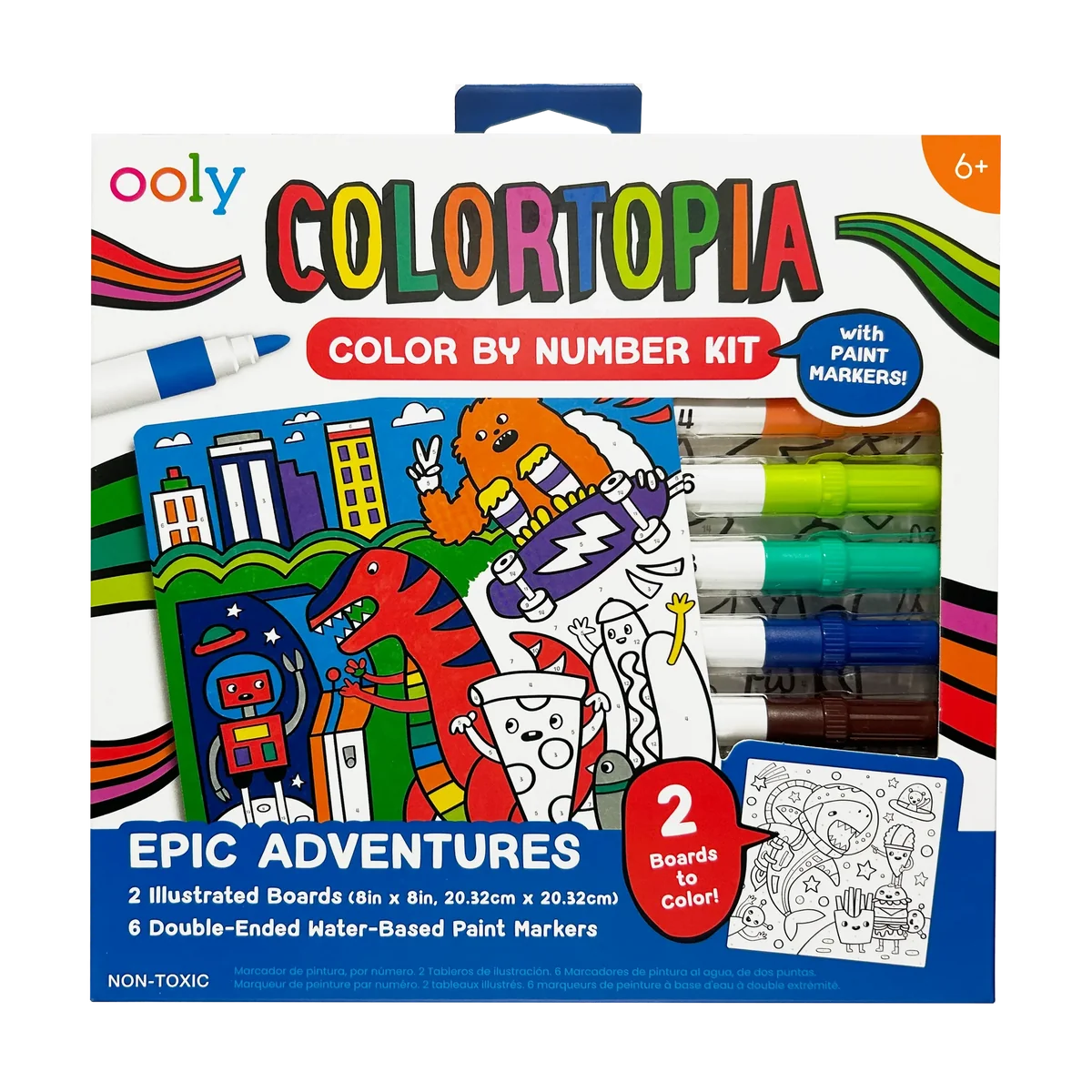 Consistent Colortopia Color by Number Epic Adventures Luxury