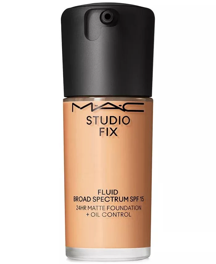 Versatile Mac Cosmetics Studio Fix Fluid Spf 15 24Hr Matte Foundation Oil Control Nc35 Soft