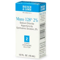 Effective Muro 128 2 Sterile Ophthalmic Eye Solution - 0.5 Oz 15 Ml Premium