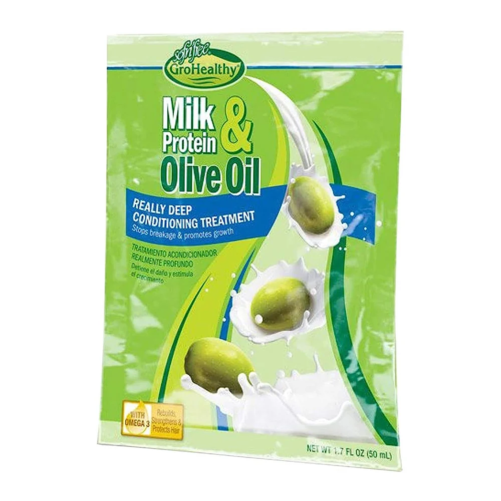 Sustainable Sofn Milk Protein And Olive Oil Conditioning Treatment Packet 1.7 Oz Effective